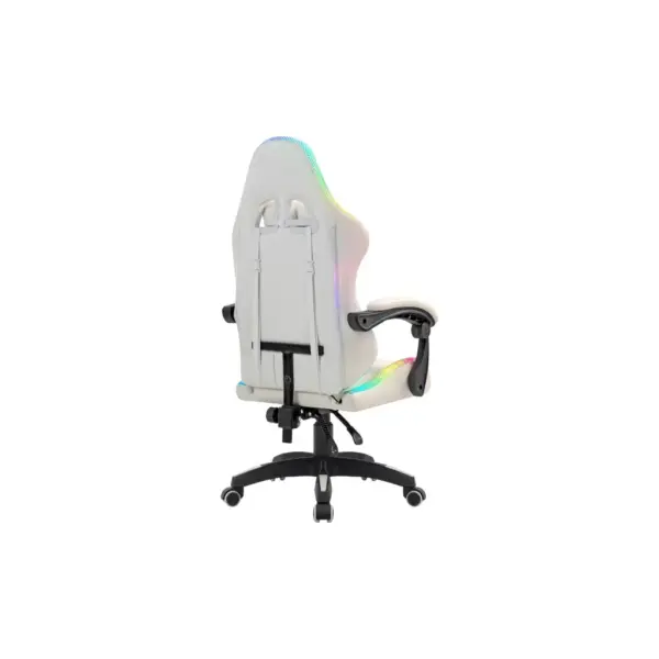 Крісло ігрове Defender Energy RGB White (64557)