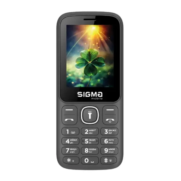 Мобільний телефон Sigma X-style 242 LUCKY Grey (4827798792926) Мобільний телефон Sigma X-style 242 LUCKY Grey (4827798792926)