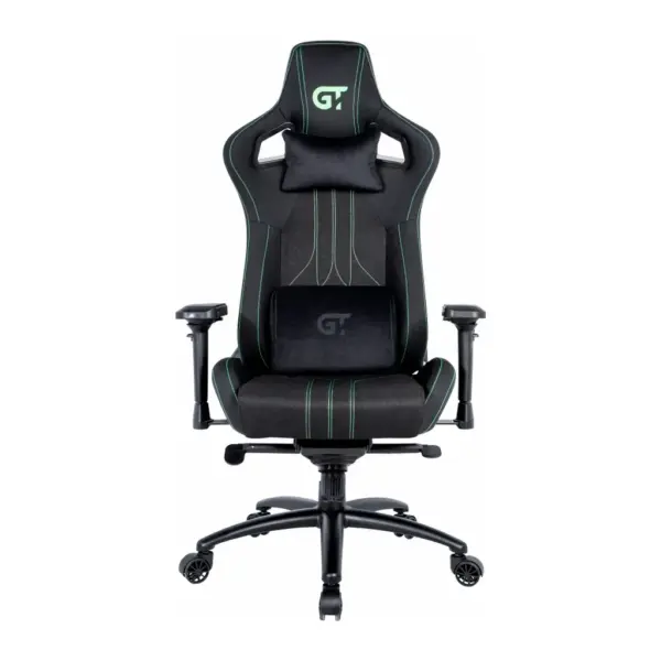 Крісло ігрове GT Racer X-8006 Black/Green (X-8006 Fabric Black/Green)