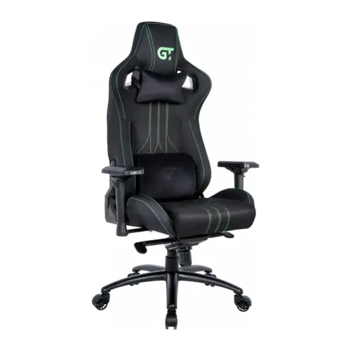 Крісло ігрове GT Racer X-8006 Black/Green (X-8006 Fabric Black/Green)