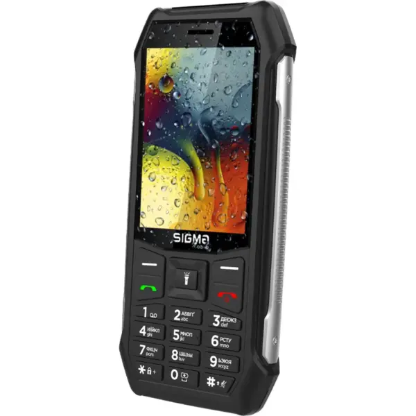 Мобільний телефон Sigma X-style 323 RAIN Black (4827798885710)