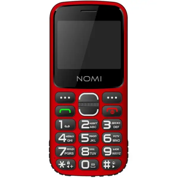 Мобільний телефон Nomi i2320 Red Мобільний телефон Nomi i2320 Red