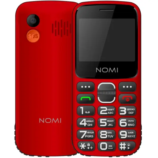 Мобільний телефон Nomi i2320 Red Мобільний телефон Nomi i2320 Red