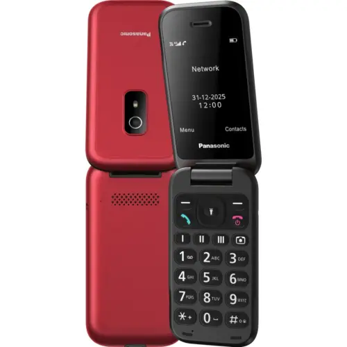 Мобільний телефон Panasonic KX-TF600 Red (KX-TF600EXR) Мобільний телефон Panasonic KX-TF600 Red (KX-TF600EXR)