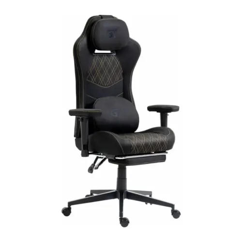Крісло ігрове GT Racer X-2407 Black/Orange (X-2407 Fabric Black/Orange)