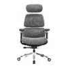 Крісло ігрове GT Racer X-819 Gray (X-819 Fabric Wood Gray)