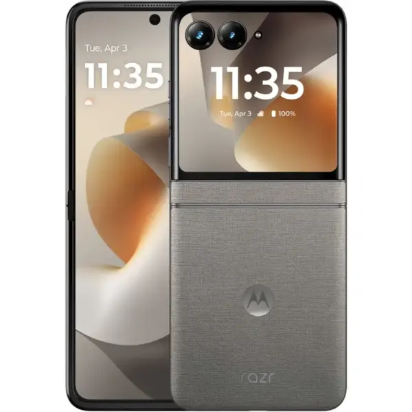 Мобільний телефон Motorola Razr 70 8/256GB Hematite (Stone grey) (PBB60052UA) Мобільний телефон Motorola Razr 70 8/256GB Hematite (Stone grey) (PBB60052UA)