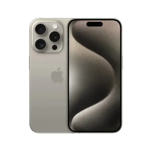 Мобільний телефон Apple iPhone 15 Pro 256Gb Natural Titanium (Grade B) USED (iP15Pr25NaT_B)