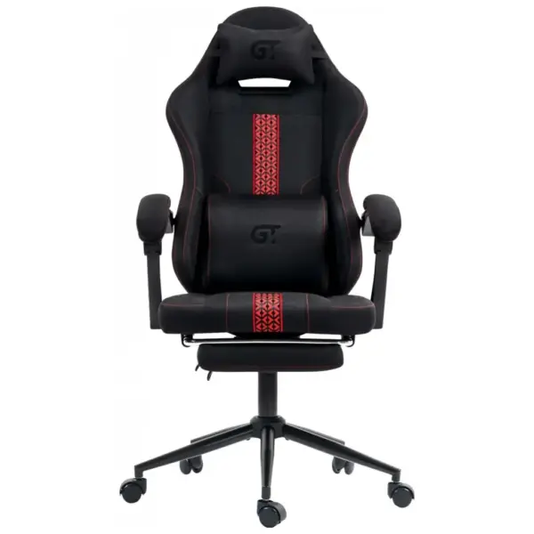 Крісло ігрове GT Racer X-2331 Black/Red (X-2331 Fabric Black/Red) Крісло ігрове GT Racer X-2331 Black/Red (X-2331 Fabric Black/Red)