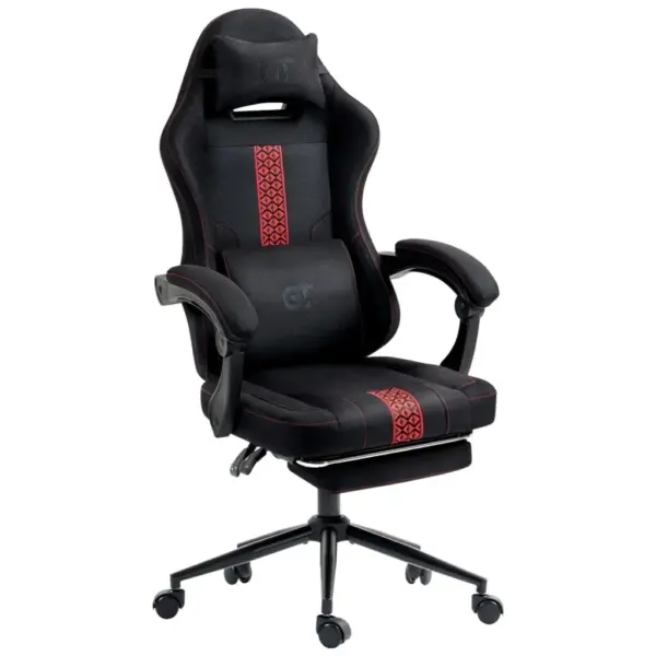 Крісло ігрове GT Racer X-2331 Black/Red (X-2331 Fabric Black/Red) Крісло ігрове GT Racer X-2331 Black/Red (X-2331 Fabric Black/Red)
