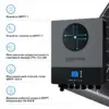 Сонячний інвертор Solarverse Ampere Double 8kW 48V 1 MPPT 220V 1ф (SV8048AD)