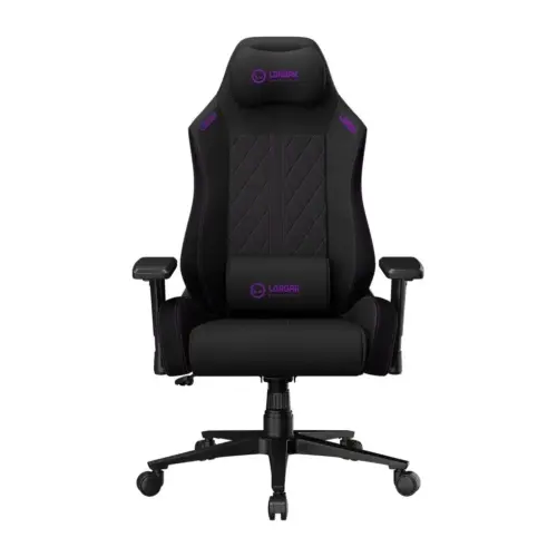 Крісло ігрове Lorgar CHA41 Black/Purple (LRG-CHA41-BK-PR)