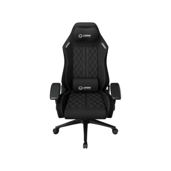 Крісло ігрове Lorgar CHA41 Black/White (LRG-CHA41-BK-WH)