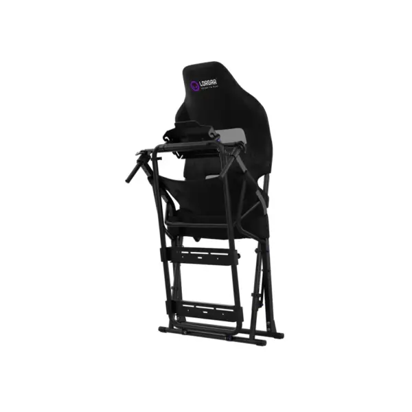 Крісло ігрове Lorgar Flex RAF1 з кокпітом кріплення для керма та педалей Black (LRG-RAF1)