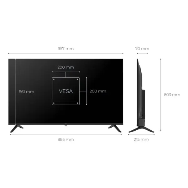 Телевізор Kivi 43U9000HB