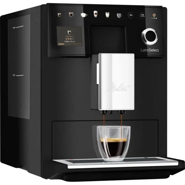 Кавомашина MELITTA Latte Select frosted Black (F630-212) Кавомашина MELITTA Latte Select frosted Black (F630-212)