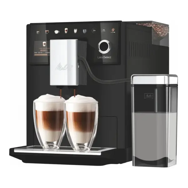 Кавомашина MELITTA Latte Select frosted Black (F630-212) Кавомашина MELITTA Latte Select frosted Black (F630-212)