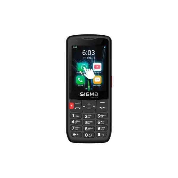 Мобільний телефон Sigma X-style S3501 Black (4827798345511)