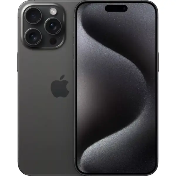 Мобільний телефон Apple iPhone 15 Pro Max 256Gb eSim (Grade A) Black Titanium USED (iP15PM2eBkT_A)