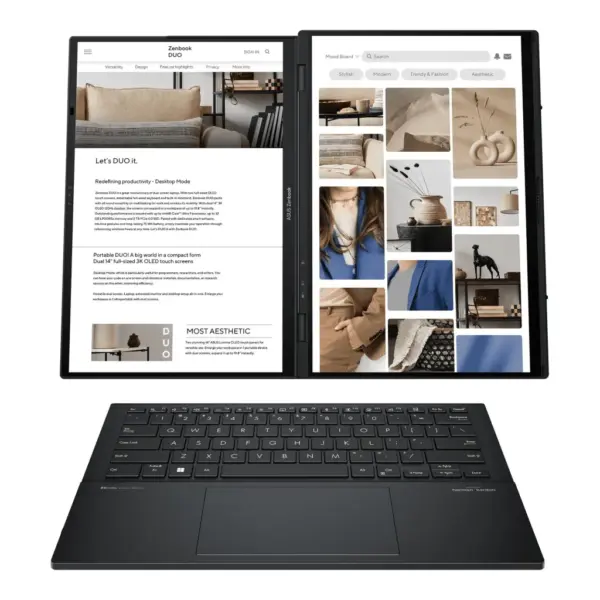 Ноутбук ASUS Zenbook DUO UX8406CA-QL366W (90NB14X1-M00N20)