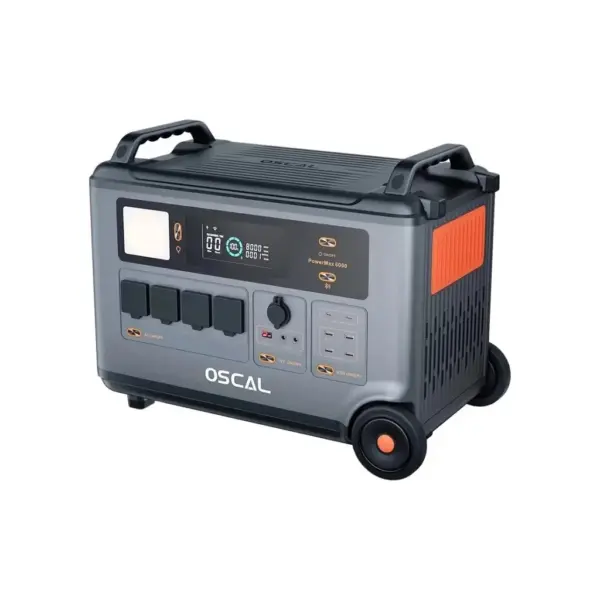 Зарядна станція Oscal PowerMax 6000W, 3600Wh (PowerMax 6000) Зарядна станція Oscal PowerMax 6000W, 3600Wh (PowerMax 6000)