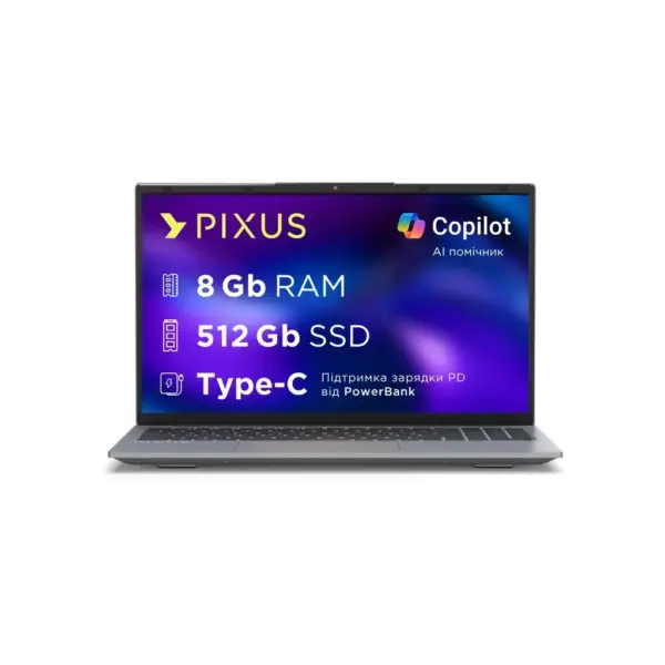 Ноутбук Pixus Link N15 (4897058532630)