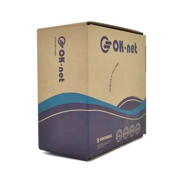 Кабель мережевий OK-Net UTP 305м cat.5e зовнішній (U/UTP-cat.5Е) (КПП-ВП (100) 4*2*0,51) Кабель мережевий OK-Net UTP 305м cat.5e зовнішній (U/UTP-cat.5Е) (КПП-ВП (100) 4*2*0,51)