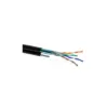 Кабель мережевий OK-Net FTP 500м cat.5e зовнішній з тросом 7*0,5 (F/UTP-cat.5e) (КППЭт-ВП (100) 4*2*0,51 / 500)
