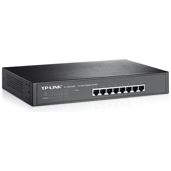 Комутатор мережевий TP-Link TL-SG1008