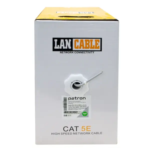 Кабель мережевий Patron FTP 305м cat 5e (CAB-TONS-FTP-305M)