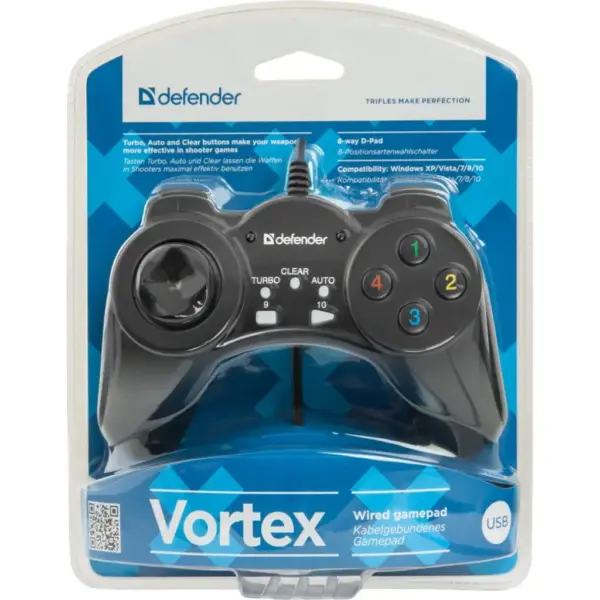 Геймпад Defender Vortex USB (64249) Геймпад Defender Vortex USB (64249)