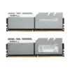 Модуль пам'яті для комп'ютера DDR4 16GB (2x8GB) 3200 MHz Trident Z Silver H/ White G.Skill (F4-3200C16D-16GTZSW)