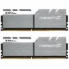 Модуль пам'яті для комп'ютера DDR4 16GB (2x8GB) 3200 MHz Trident Z Silver H/ White G.Skill (F4-3200C16D-16GTZSW)