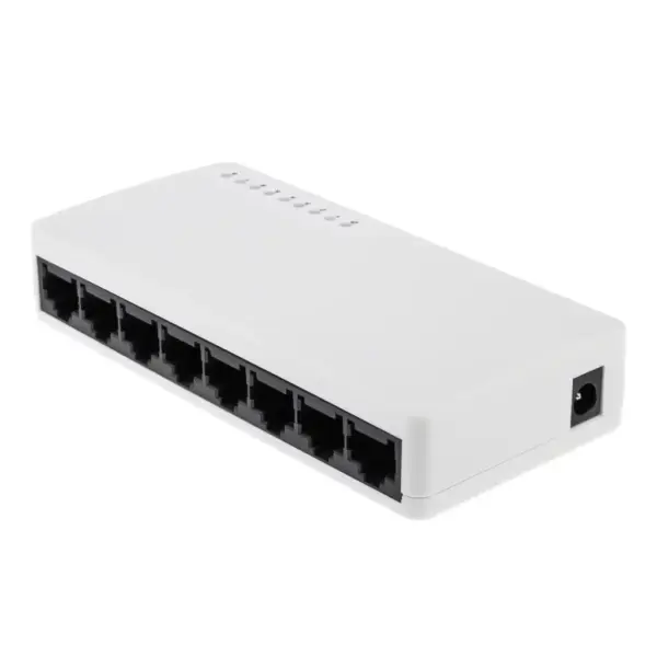 Комутатор мережевий Greenvision GV-002-H-08P Комутатор мережевий Greenvision GV-002-H-08P