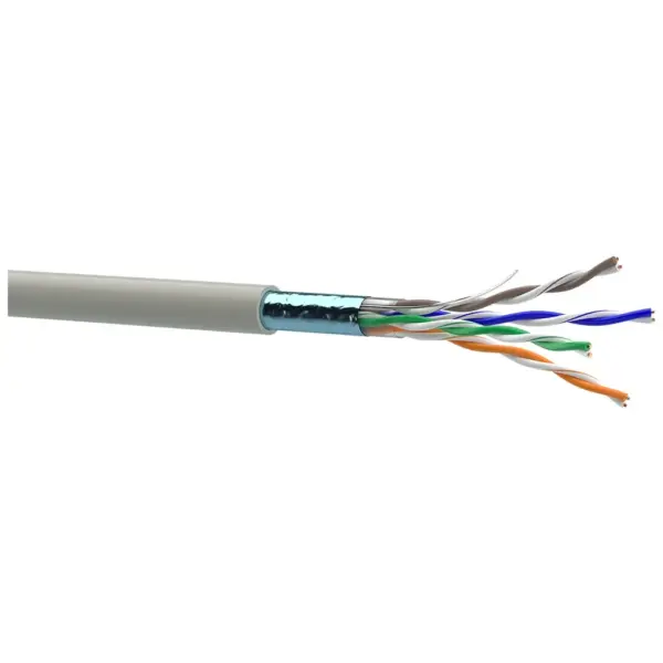 Кабель мережевий OK-Net FTP 305м cat.5e LSFROH (F/UTP-cat.5E LSFROH) (КПВнг-HFЭ-ВП (200) 4*2*0,51)
