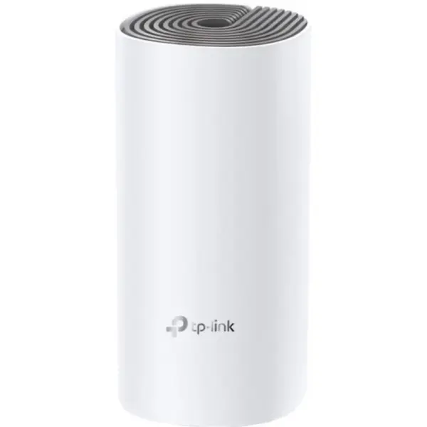 Точка доступу Wi-Fi TP-Link DECO E4 1 pcs AC1200, 2xFE LAN/WAN, MESH, MU-MIMO, Beamformi (DECO-E4-1-PACK) Точка доступу Wi-Fi TP-Link DECO E4 1 pcs AC1200, 2xFE LAN/WAN, MESH, MU-MIMO, Beamformi (DECO-E4-1-PACK)