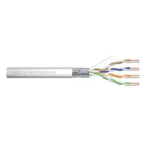 Кабель мережевий Digitus FTP 305м, cat 5e, CU, AWG23/1, LSZH-1, сірий (DK-1523-VH-305)