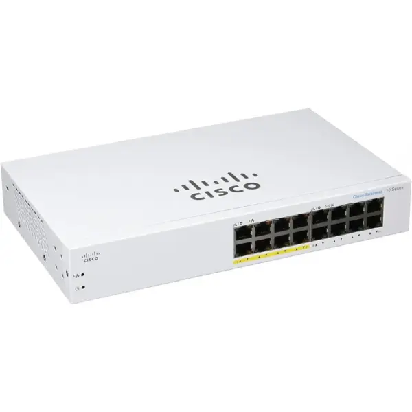 Комутатор мережевий Cisco CBS110-16PP-EU Комутатор мережевий Cisco CBS110-16PP-EU