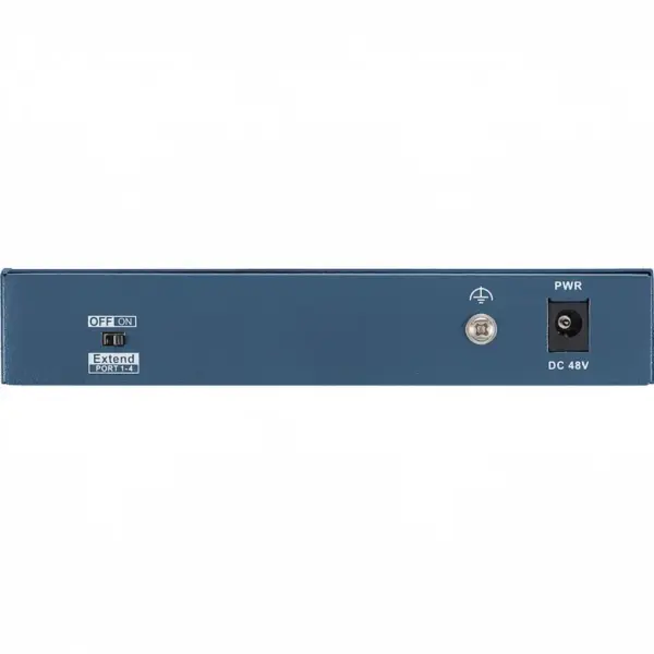 Комутатор мережевий Hikvision DS-3E0106HP-E Комутатор мережевий Hikvision DS-3E0106HP-E