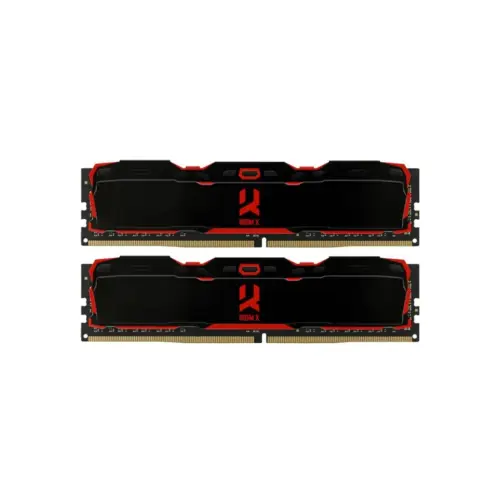 Модуль пам'яті для комп'ютера DDR4 32GB (2x16GB) 3200 MHz IRDM Black Goodram (IR-X3200D464L16A/32GDC)