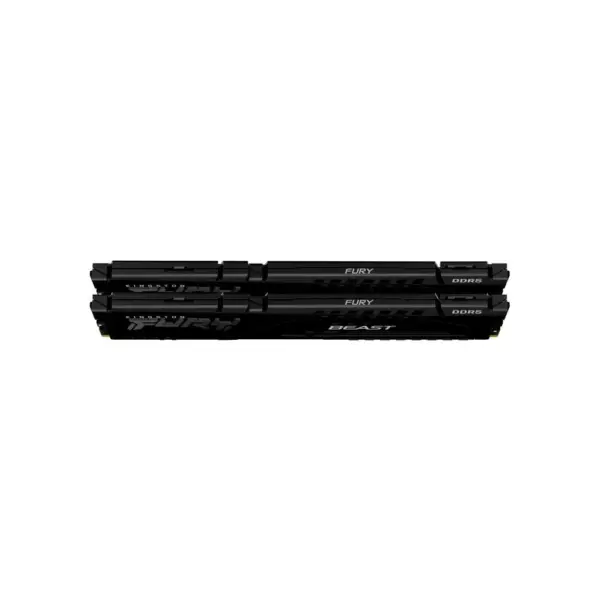 Модуль пам'яті для комп'ютера DDR5 32GB (2x16GB) 5200 MHz Beast Black Kingston Fury (ex.HyperX) (KF552C40BBK2-32) Модуль пам'яті для комп'ютера DDR5 32GB (2x16GB) 5200 MHz Beast Black Kingston Fury (ex.HyperX) (KF552C40BBK2-32)
