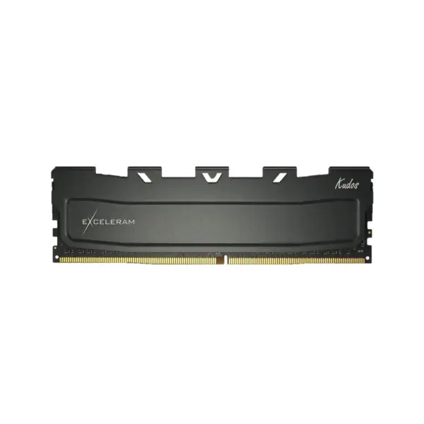 Модуль пам'яті для комп'ютера DDR4 8GB 3200 MHz Black Kudos eXceleram (EKBLACK4083222A)