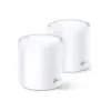 Точка доступу Wi-Fi TP-Link DECO X60 2PK AX3000 1xGE LAN 1xGE WAN MU-MIMO OFDMA MESH (DECO-X60-2-PACK)