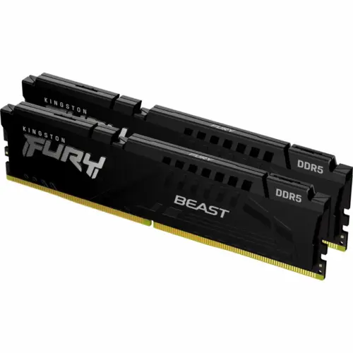 Модуль пам'яті для комп'ютера DDR5 32GB (2x16GB) 5600 MHz Beast Black Kingston Fury (ex.HyperX) (KF556C40BBK2-32) Модуль пам'яті для комп'ютера DDR5 32GB (2x16GB) 5600 MHz Beast Black Kingston Fury (ex.HyperX) (KF556C40BBK2-32)