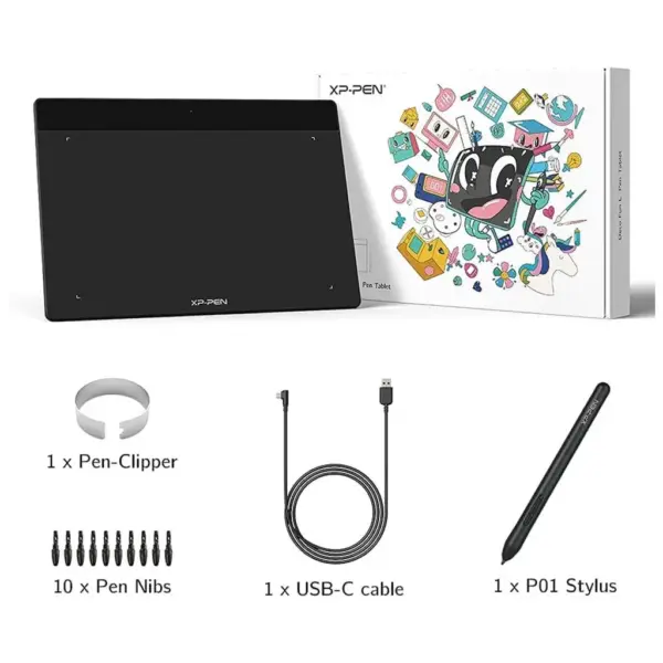 Графічний планшет XP-Pen Deco Fun Black (Deco Fun L_BK) Графічний планшет XP-Pen Deco Fun Black (Deco Fun L_BK)