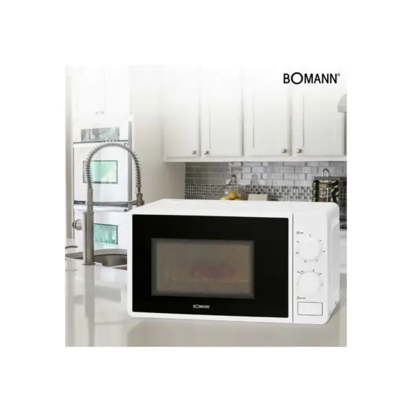 Мікрохвильова піч Bomann MW 6014 CB white (MW6014CB white)
