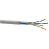 Кабель мережевий OK-Net FTP 100м cat.5e (F/UTP-cat.5E-SL) (КПВЭ-ВП (100) 4*2*0,48 / 100)