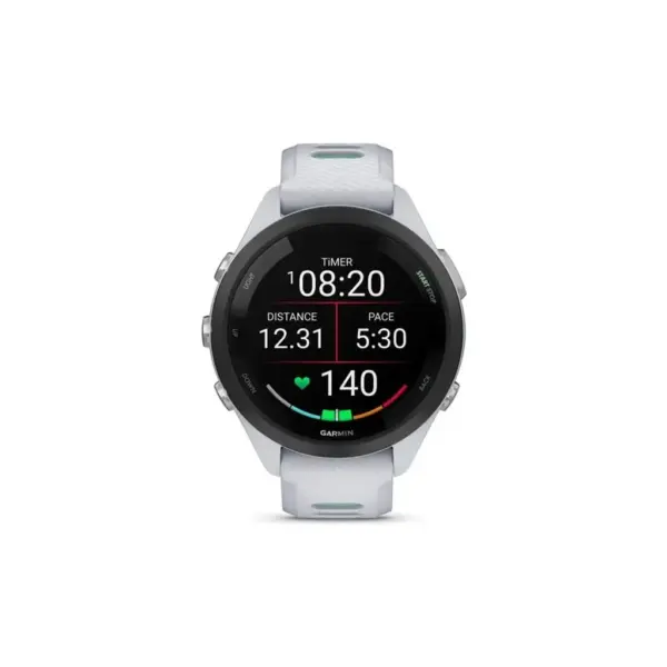 Смарт-годинник Garmin Forerunner 265S, Whitestone, GPS (010-02810-14)