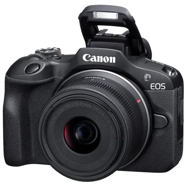 Цифровий фотоапарат Canon EOS R100 + 18-45 IS STM (6052C034)