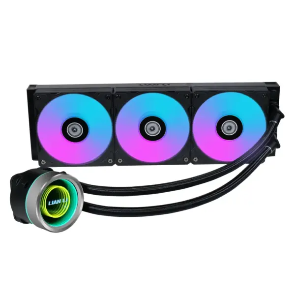 Система рідинного охолодження Lian Li Galahad II Trinity 360 Black (G89.GA2T36B.00) Система рідинного охолодження Lian Li Galahad II Trinity 360 Black (G89.GA2T36B.00)